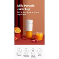 Портативный блендер Xiaomi Mijia Portable Juicer Cup MJZZB01PL - Превью изображения №8 — Интернет-магазин Time-Shop