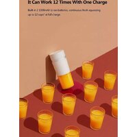 Портативный блендер Xiaomi Mijia Portable Juicer Cup MJZZB01PL - Превью изображения №9 — Интернет-магазин Time-Shop