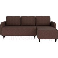 Угловой диван Mio Tesoro Velke SB3CHL (Skiftebo Brown) - Превью изображения №2 — Интернет-магазин Time-Shop