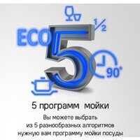 Встраиваемая посудомоечная машина MAUNFELD MLP-123I - Превью изображения №5 — Интернет-магазин Time-Shop