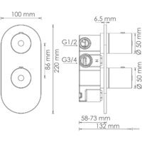 Смеситель Wasserkraft Berkel 4833 Thermo - Превью изображения №2 — Интернет-магазин Time-Shop