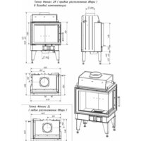 Свободностоящая печь-камин Мета-Бел Fenix 1L ТКТ 10.0-02 - Превью изображения №5 — Интернет-магазин Time-Shop