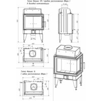 Свободностоящая печь-камин Мета-Бел Fenix 1L ТКТ 10.0-02 - Превью изображения №6 — Интернет-магазин Time-Shop