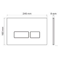 Инсталляция для унитаза Roxen StounFix Dual Fresh 856831 - Превью изображения №11 — Интернет-магазин Time-Shop