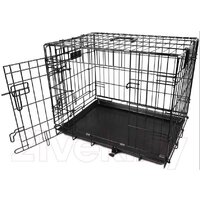 Клетка Duvo Plus Pet Kennel Large 780/482/DV (черный) - Превью изображения №3 — Интернет-магазин Time-Shop