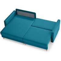 Угловой диван Mio Tesoro Дублин 497 (аквамарин 1102) - Превью изображения №7 — Интернет-магазин Time-Shop