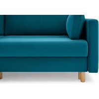 Угловой диван Mio Tesoro Дублин 497 (аквамарин 1102) - Превью изображения №9 — Интернет-магазин Time-Shop