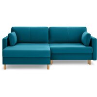 Угловой диван Mio Tesoro Дублин 497 (аквамарин 1102) - Превью изображения №2 — Интернет-магазин Time-Shop