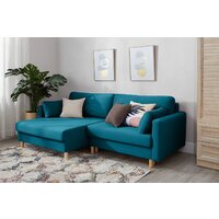 Угловой диван Mio Tesoro Дублин 497 (аквамарин 1102) - Превью изображения №11 — Интернет-магазин Time-Shop