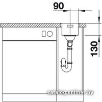 Кухонная мойка Blanco Andano 180-U [522952] - Превью изображения №2 — Интернет-магазин Time-Shop