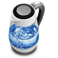 Электрический чайник Polaris PWK 1704CGL Diamond (белый) - Превью изображения №4 — Интернет-магазин Time-Shop