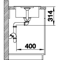 Кухонная мойка Blanco Favum XL 6 S 524238 (кофе) - Превью изображения №6 — Интернет-магазин Time-Shop