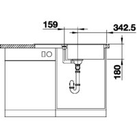 Кухонная мойка Blanco Favum XL 6 S 524238 (кофе) - Превью изображения №5 — Интернет-магазин Time-Shop