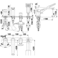 Смеситель Armatura Mokait 5535-210-00 - Превью изображения №2 — Интернет-магазин Time-Shop