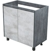 Doratiz Тумба под умывальник Крит 80 9908.129 (серый)