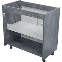  Doratiz Тумба под умывальник Крит 80 9908.129 (серый) - Превью изображения №5 — Интернет-магазин Time-Shop