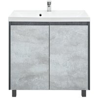  Doratiz Тумба под умывальник Крит 80 9908.129 (серый) - Превью изображения №6 — Интернет-магазин Time-Shop