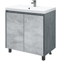  Doratiz Тумба под умывальник Крит 80 9908.129 (серый) - Превью изображения №9 — Интернет-магазин Time-Shop