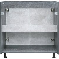  Doratiz Тумба под умывальник Крит 80 9908.129 (серый) - Превью изображения №4 — Интернет-магазин Time-Shop