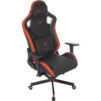 Игровое (геймерское) кресло Knight Outrider (черный/красный) - Превью изображения №18 — Интернет-магазин Time-Shop