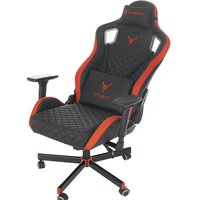 Игровое (геймерское) кресло Knight Outrider (черный/красный) - Превью изображения №19 — Интернет-магазин Time-Shop