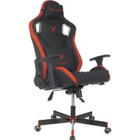 Игровое (геймерское) кресло Knight Outrider (черный/красный) - Превью изображения №17 — Интернет-магазин Time-Shop