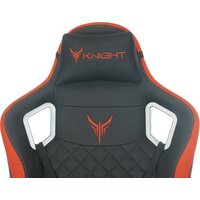 Игровое (геймерское) кресло Knight Outrider (черный/красный) - Превью изображения №7 — Интернет-магазин Time-Shop