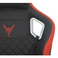 Игровое (геймерское) кресло Knight Outrider (черный/красный) - Превью изображения №8 — Интернет-магазин Time-Shop