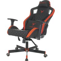 Игровое (геймерское) кресло Knight Outrider (черный/красный) - Превью изображения №20 — Интернет-магазин Time-Shop
