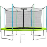 Atlas Sport 435 см - 14ft (с лестницей, внутренняя сетка, зеленый)