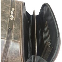 Городской рюкзак Carlo Gattini Classico Cossira 3048-04 (темно-коричневый) - Превью изображения №4 — Интернет-магазин Time-Shop