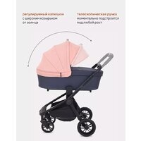 Универсальная коляска Rant Energy Basic RA091 (2 в 1, коралловый) - Превью изображения №13 — Интернет-магазин Time-Shop