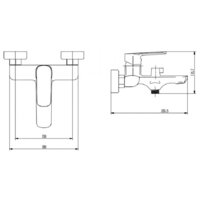 Смеситель Vieir V073532-G - Превью изображения №2 — Интернет-магазин Time-Shop