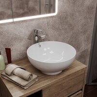 Умывальник D&K Matrix DT1390516 (белый) - Превью изображения №2 — Интернет-магазин Time-Shop