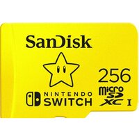 SanDisk Nintendo Switch Licensed Card Super Mario Edition microSDXC 256GB SDSQXAO-256G-GNCZN