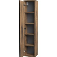  ЗОВ Шкаф-пенал для ванной Парма 150 PP150LA0MAMC1B (аттик) - Превью изображения №2 — Интернет-магазин Time-Shop