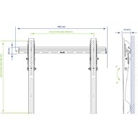 Кронштейн для телевизора Kromax VEGA-12 (черный) - Превью изображения №2 — Интернет-магазин Time-Shop