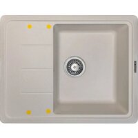 Кухонная мойка Ecoshtein Rechteck 620 (латте) - Превью изображения №1 — Интернет-магазин Time-Shop