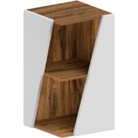 ЗОВ Шкаф Кито 40 CK40LAMWML (левый, аттик/белый матовый)