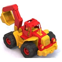 Трактор Нордпласт Трактор Богатырь с ковшом 98 (красный/желтый) - Превью изображения №4 — Интернет-магазин Time-Shop