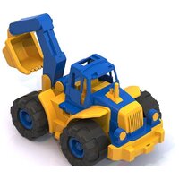 Трактор Нордпласт Трактор Богатырь с ковшом 98 (красный/желтый) - Превью изображения №5 — Интернет-магазин Time-Shop