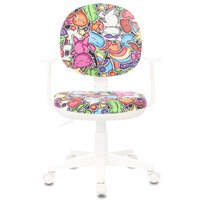 Компьютерное кресло Бюрократ CH-W356AXSN/MASKARAD (мультиколор) - Превью изображения №2 — Интернет-магазин Time-Shop