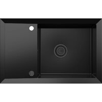 Кухонная мойка Kernau KGS Y 6078 1B1D Deep Black - Превью изображения №2 — Интернет-магазин Time-Shop