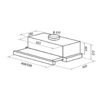Кухонная вытяжка MAUNFELD TS Touch 50 (белый) - Превью изображения №16 — Интернет-магазин Time-Shop