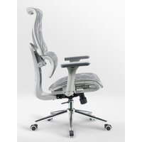 Офисное кресло myroo Office Wizard HS-3853H-1-G (light grey) - Превью изображения №6 — Интернет-магазин Time-Shop