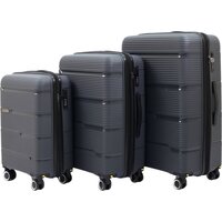 Чемодан-спиннер Pride РР-203 (L, серый) - Превью изображения №9 — Интернет-магазин Time-Shop