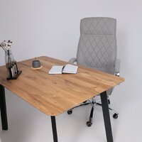 Офисное кресло AksHome Star (ткань, светло-серый) - Превью изображения №5 — Интернет-магазин Time-Shop