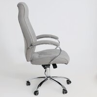 Офисное кресло AksHome Star (ткань, светло-серый) - Превью изображения №8 — Интернет-магазин Time-Shop