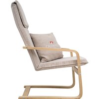 Интерьерное кресло Calviano Soft 1 (светло-бежевый) - Превью изображения №3 — Интернет-магазин Time-Shop