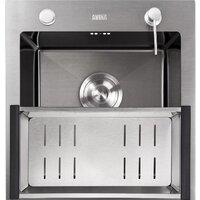 Кухонная мойка Avina HM4548 PVD (графит) - Превью изображения №2 — Интернет-магазин Time-Shop